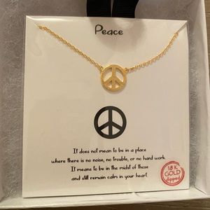 Peace necklace